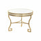 Bijzettafel DKD Home Decor Spiegel Gouden Metaal Orientaals (61 x 61 x 46 cm)
