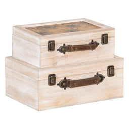 Koffer 34,5 x 24 x 14 cm Rotan DMF