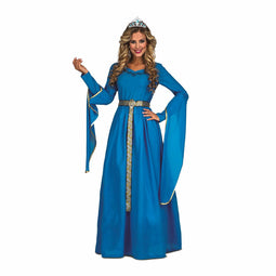 Kostuums voor Volwassenen My Other Me Blauw Middeleeuwse Prinses Prinses (2 Onderdelen) Maat XXL