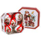 Kerstballen Multicolour Papier Polyfoam Kerstman 7,5 x 7,5 x 7,5 cm (5 Stuks)