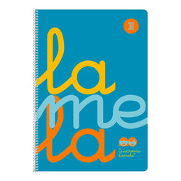 Schrift Lamela Fluorine Blue Din A4 5 Onderdelen 80 Lakens