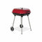 Houtskoolbarbecue met Deksel en Wielen DKD Home Decor Rood Zwart Metaal Staal 30 x 40 cm 60 x 57...