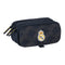 Pennenetui met 2 vakken Real Madrid C.F. Marineblauw 21,5 x 10 x 8 cm