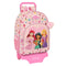 Schoolrugzak met Wielen Princesses Disney Summer adventures Roze 33 x 42 x 14 cm
