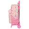Schoolrugzak met Wielen Princesses Disney Summer adventures Roze 33 x 42 x 14 cm