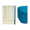 Doos-Juwelenkistje Blauw Fluweel (16,2 x 6 x 11,5 cm) (12 Stuks)