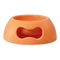 Voerbak voor honden United Pets Pappy Oranje Polypropyleen (Ø 18 cm)