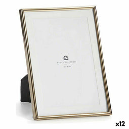 Fotolijsten Kristal Gouden Staal (12 Stuks)