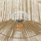 Plafondlamp Beige Papier Ijzer 220-240 V 41 x 41 x 17 cm