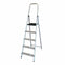 Opvouwbare ladder met 5 tredes EDM Aluminium (45 x 10,5 x 172 cm)