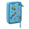 Schooletui met Accessoires Toy Story Ready to play Licht Blauw (12.5 x 19.5 x 4 cm) (28 pcs)
