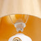 Bureaulamp Keramisch Synthetisch materiaal Gouden Wit 32 x 32 x 43 cm