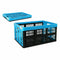 Opvouwbare doos met handvatten Tontarelli Voilà Blauw 53 x 37 x 27 cm (10 Stuks)