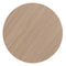 Hoofdtafel Zwart Natuurlijk Ijzer Hout MDF 65 x 65 x 37,5 cm