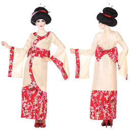 Kostuums voor Volwassenen Roze (2 pcs) Geisha Maat XS/S