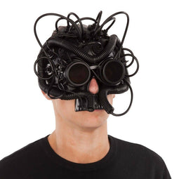 Masker My Other Me Zwart Één maat Steampunk
