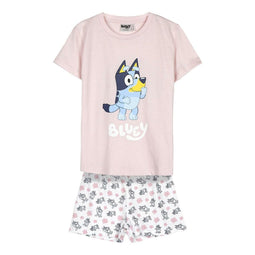 Pyjama Kinderen Bluey Roze Maat 3 Jaar