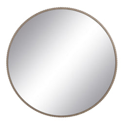 Wandspiegel Natuurlijk Kristal Hout MDF 89,5 x 4,5 x 89,5 cm