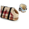 Huisdierenhandtas Geruit 28 x 39 x 40 cm (6 Stuks)