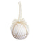 Kerstballen Wit Polyfoam Weefsel 10 x 10 x 10 cm (3 Stuks)