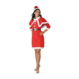 Kostuums voor Volwassenen 115727 Rood Kerstmoeder Maat XS/S