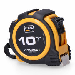 Rolmaat Koma Tools Compact ABS 10 m x 25 mm