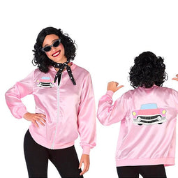 Kostuums voor Volwassenen Jaren 50 Roze (1 Pcs) Maat S