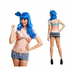 Kostuums voor Volwassenen My Other Me Katy Perry Shirt Maat S