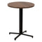 Tafel Zwart Natuurlijk Hout MDF 60 x 60 x 75 cm