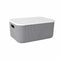 Opslagdozen Lova Met deksel Plastic Grijs 37,4 x 26,1 x 16,4 cm (6 Stuks)