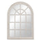 Wandspiegel Wit Kristal Paulownia hout Venster 73,7 x 3,6 x 104 cm