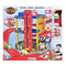 Parkeergarage met voertuigen Motor Town 3 niveaus (4 Stuks)