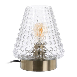 Bureaulamp 18 x 18 x 23 cm Kristal Metaal
