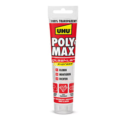 Verzegelaar/kleefstof UHU 6310615 Poly Max Cristal Express Transparant 115 g