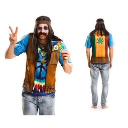 Kostuums voor Volwassenen My Other Me Hippie Maat M