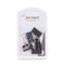 Klemmen Clip Medium Zwart Metaal (24 Stuks)