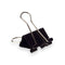 Klemmen Clip Medium Zwart Metaal (24 Stuks)