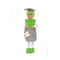 Kostuums voor Baby's My Other Me Oscar the Grouch Sesame Street Groen (4 Onderdelen) Maat 3-4 Jaar
