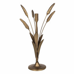 Kaarshouder Gouden Ijzer Ø 23 cm 23 x 23 x 43 cm