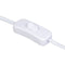 Bureaulamp 30,5 x 30,5 x 44,5 cm Keramisch Blauw Wit