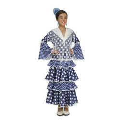 Kostuums voor Kinderen My Other Me Alvero Blauw Flamenco danser Maat 5-6 Jaar