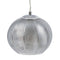 Plafondlamp 20 x 20 x 15,5 cm Kristal Zilver Ijzer