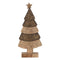 Kerstversiering Bruin Mangohout Kerstboom 23,5 x 9 x 50 cm