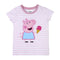 T-Shirt met Korte Mouwen voor kinderen Peppa Pig Roze Maat 6 Jaar
