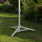 Voet voor Parasol Aktive Wit Metaal 61 x 49,5 x 61 cm (6 Stuks)