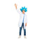 Kostuums voor Kinderen My Other Me Rick & Morty (3 Onderdelen) Maat 7-9 Jaar