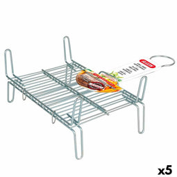 Grill Algon Dubbel Verzinken 20 x 25 cm (5 Stuks)