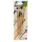 Penselen Nº 1 - Nº 3 - Nº 5 - Nº 7 - Nº 9 Bruin Grijs Hout Metaal (72 Stuks)