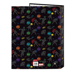 Ringmap The Avengers Super heroes Zwart A4 (26.5 x 33 x 4 cm)