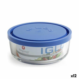 Blik Borgonovo ghui-ytof-1835 Blauw Met deksel 1,47 L (18 cm)